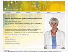 Tablet Screenshot of geo-allchemy.de